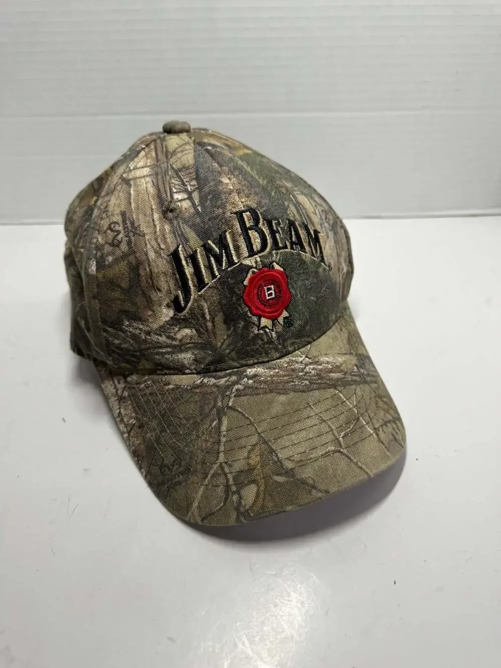 Jim Beam Realtree Camo Adjustable Baseball Hat